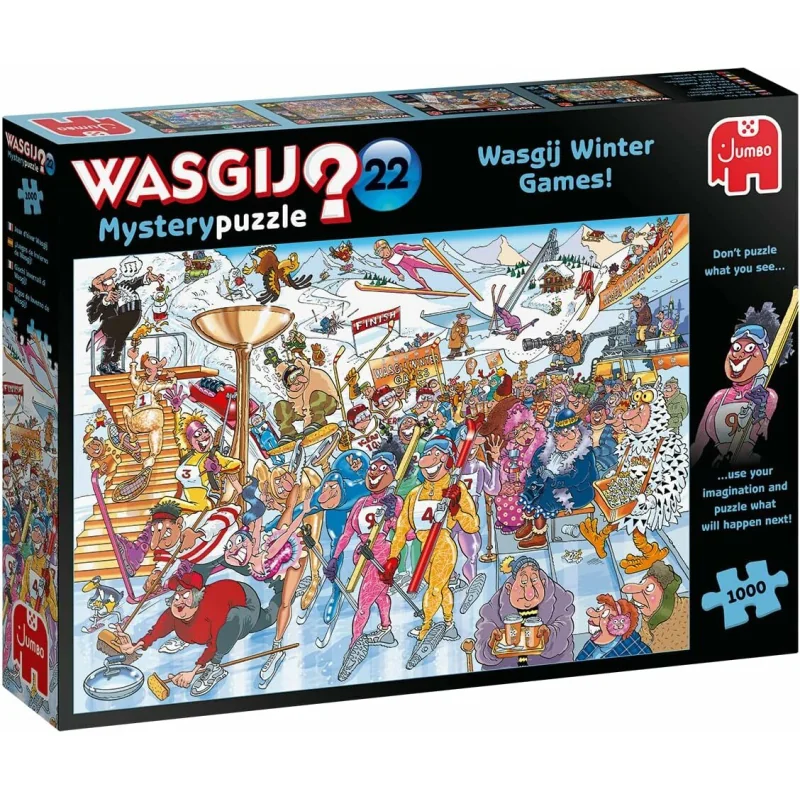 Jumbo Wasgij Original Winter Game puzzle 1000 dielikov