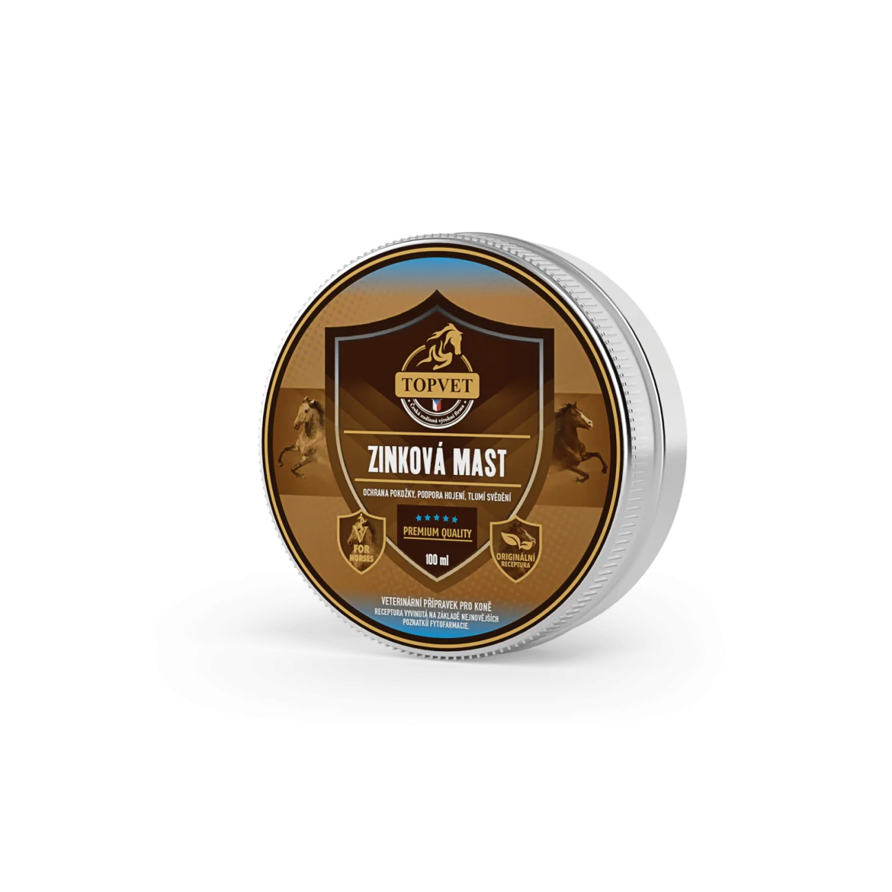 Zinková masť pre kone – 100 ml – Green idea