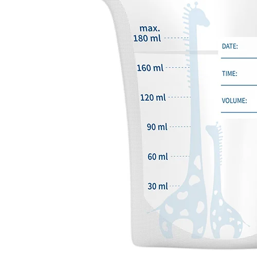 BABYONO Sáčky na materské mlieko 180 ml 30 ks 1×30 ks, sačky na materské mlieko