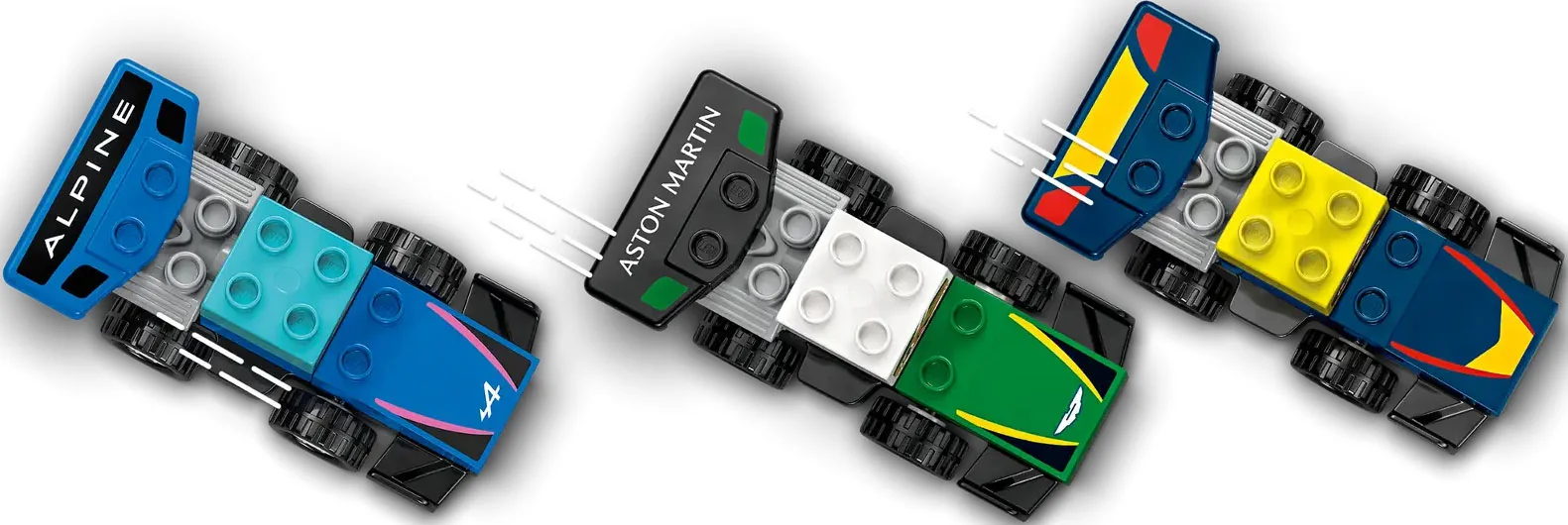 LEGO Pretekárske autá a šoféri tímu F1 10445