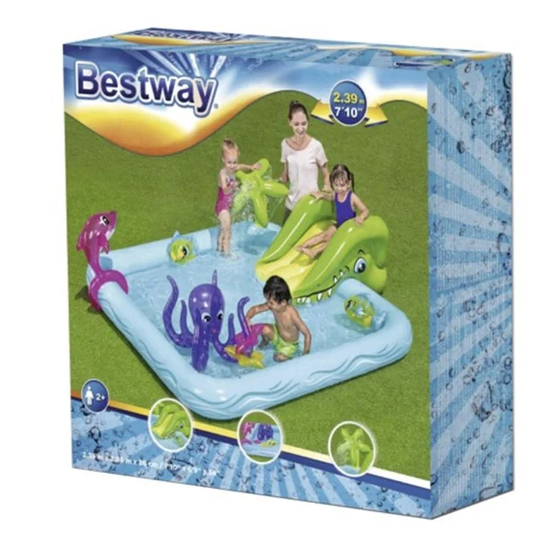 Bazén BESTWAY 53052 239x206x86cm s vodným ihriskom