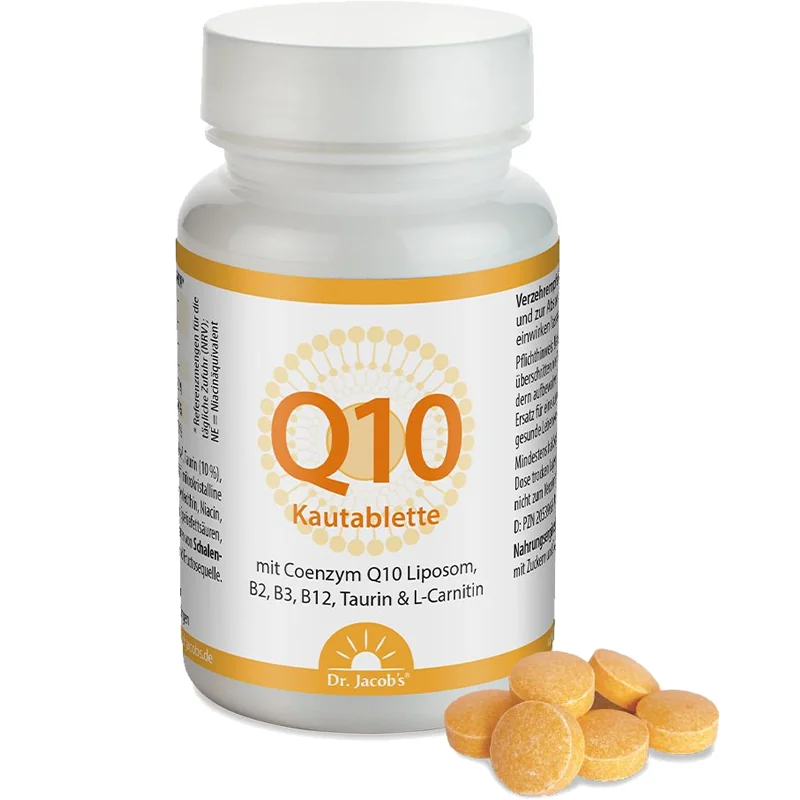 Q10 žuvacie pastilky 60 žuvacích tabliet