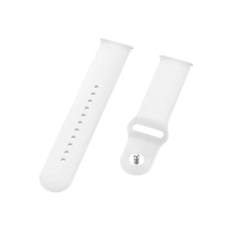 BStrap Silicone remienok na Garmin Vivoactive 4s white