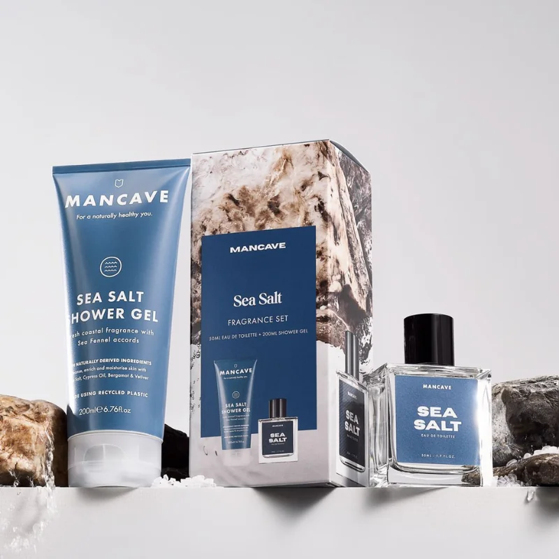 MANCAVE set SEA SALT - Eau De Toilette a sprchový gél