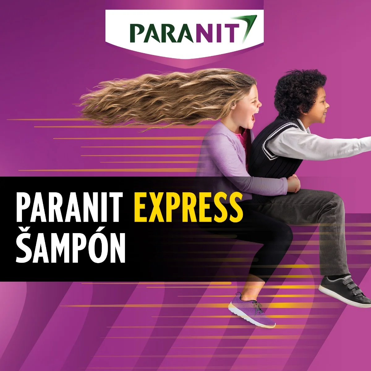 PARANIT Express Šampón + hrebeň 1×100 ml, prípravok proti všiam