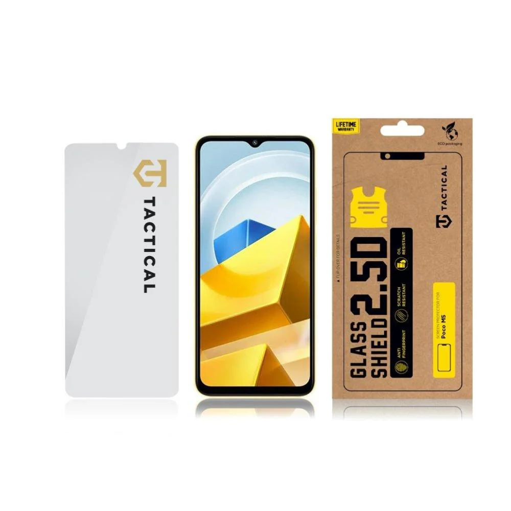 Sklo pre Xiaomi Poco M5 - Transparentná