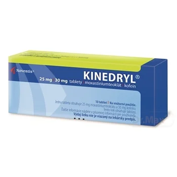 KINEDRYL 1×10 tbl, liečivo