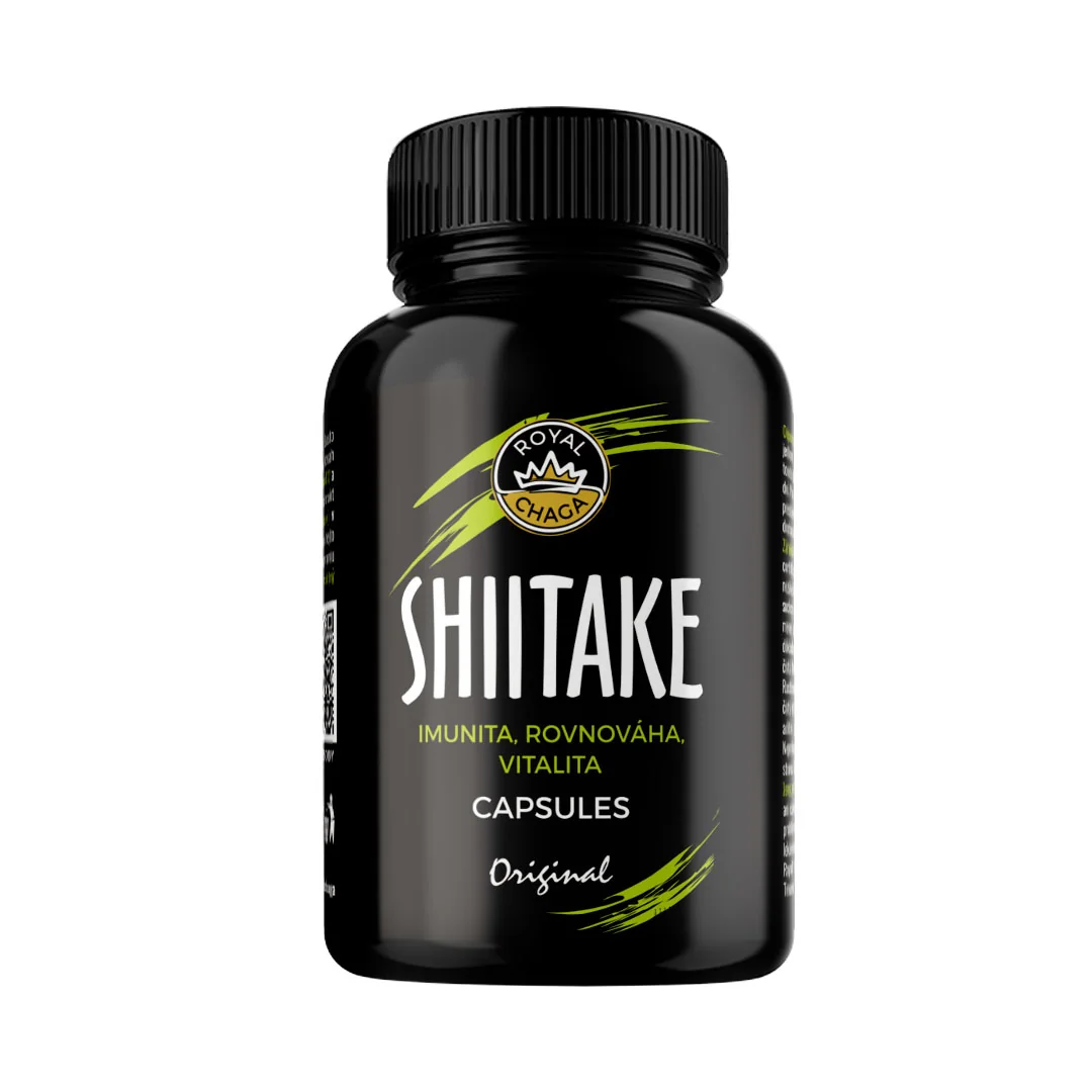 Royal Chaga -Shiitake 1×90 cps, výživový doplnok