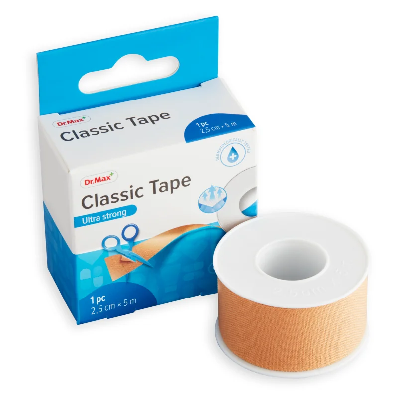 Dr. Max Classic Tape 1×1 ks, rozmer 2,5CM×5M