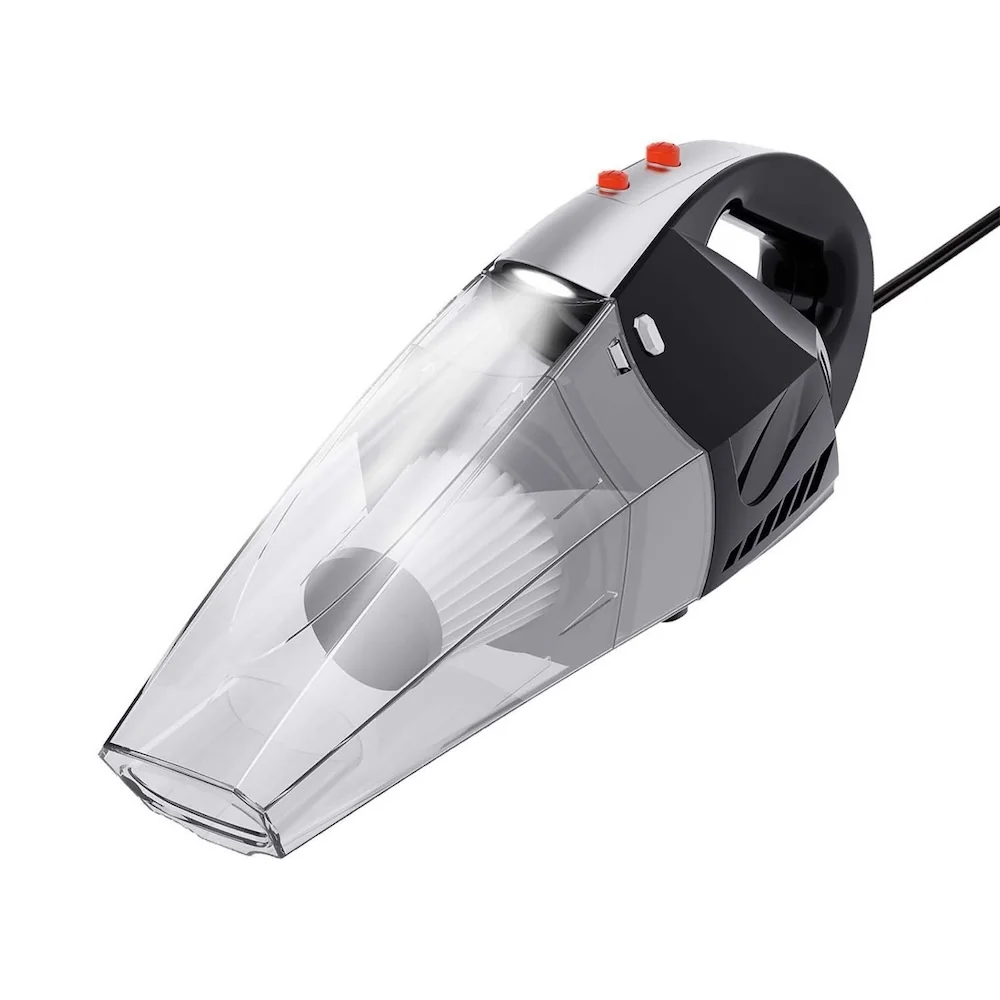 MG JY007 bezdrôtový vysávač do auta 120W, strieborný