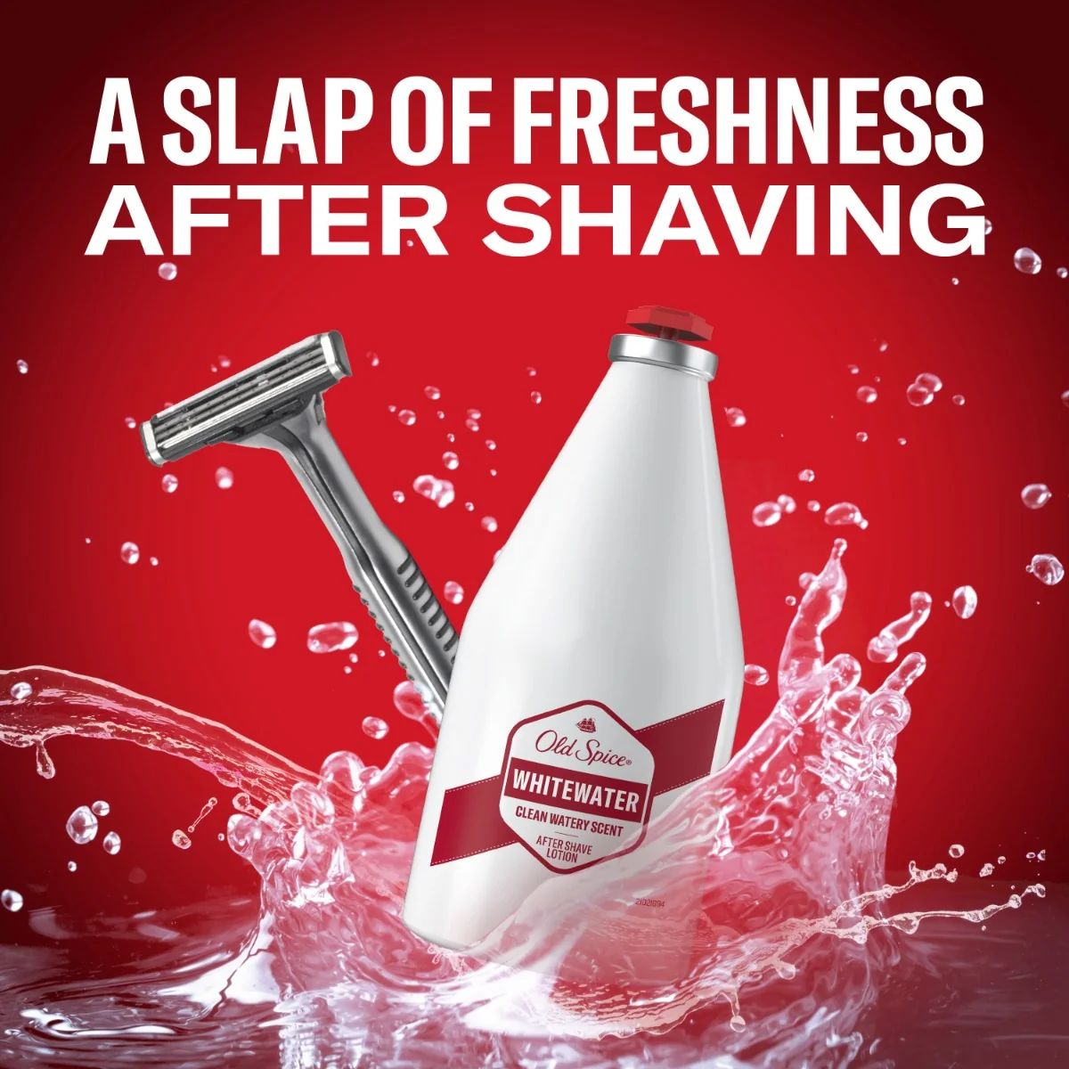 OLD SPICE VODA PO HOLENI WHITEWATER 1×100 ml, voda po holení
