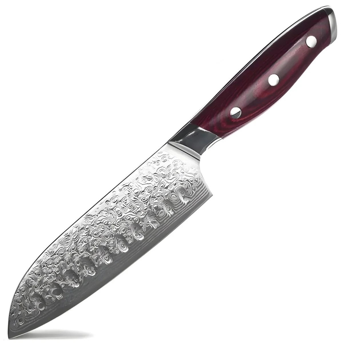 Damaškový kuchynský nôž Small Santoku 1ks, 22,5 cm, čepeľ 12c