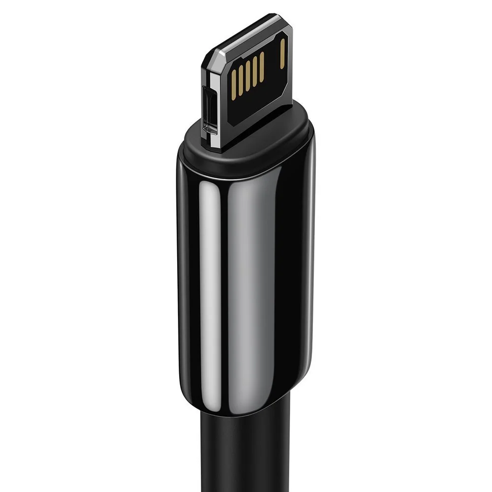 Baseus Tungsten kábel USB / Lightning 2.4A 2m, čierny