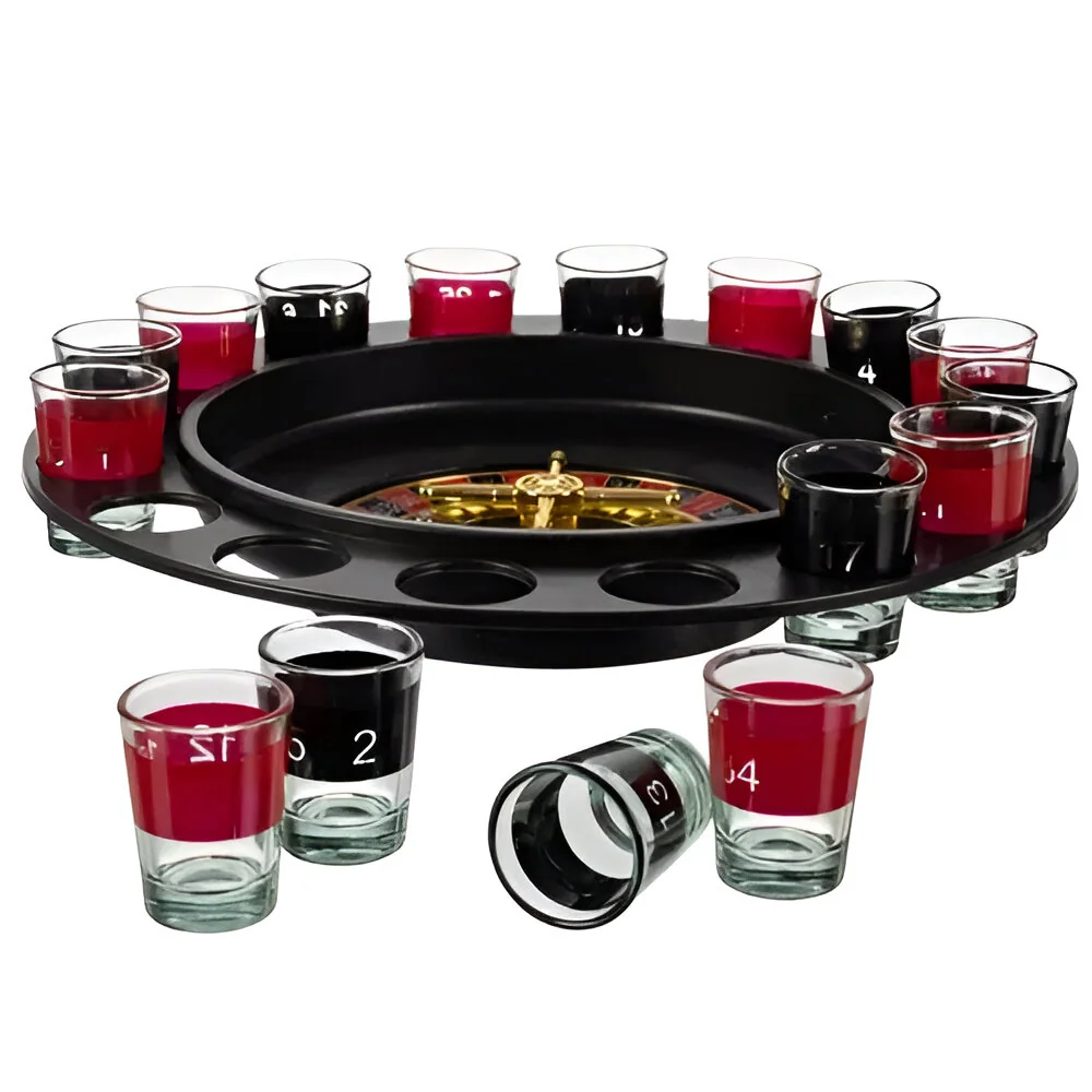 MG Party V2 alkoholová ruleta, čierna