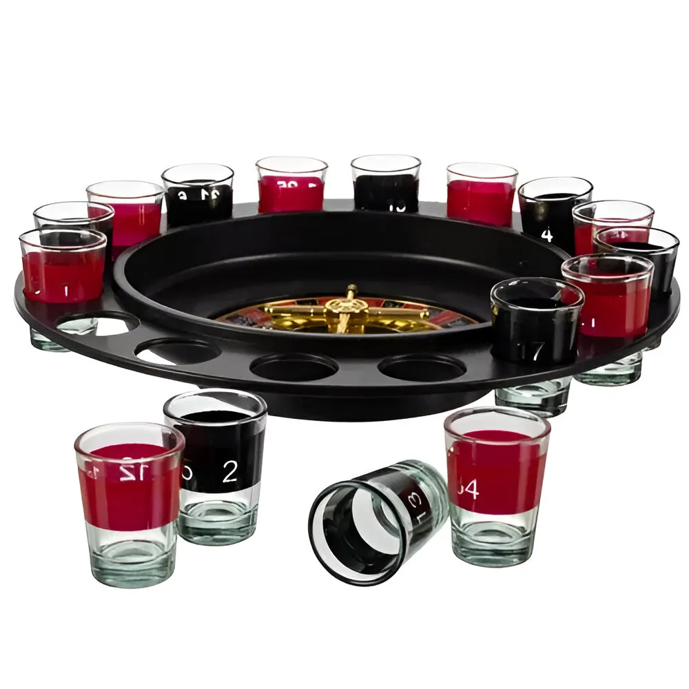 MG Party V2 alkoholová ruleta, čierna