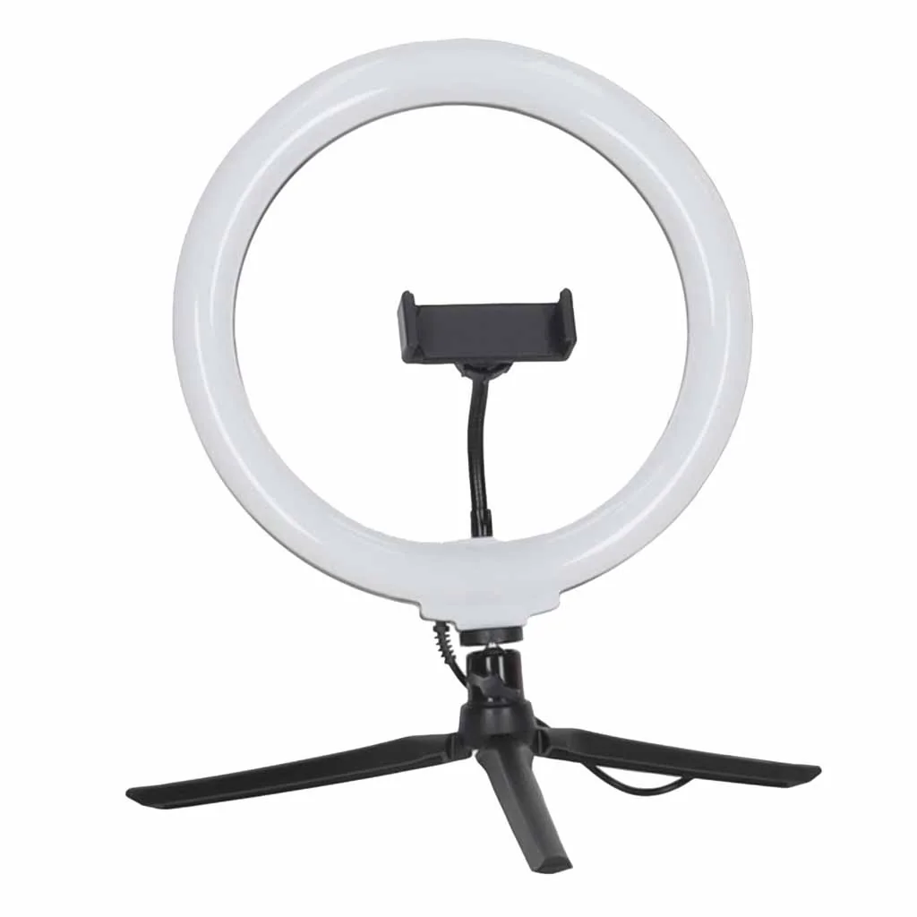 Livefy Selfie Ring Light kruhové LED svetlo, čierne