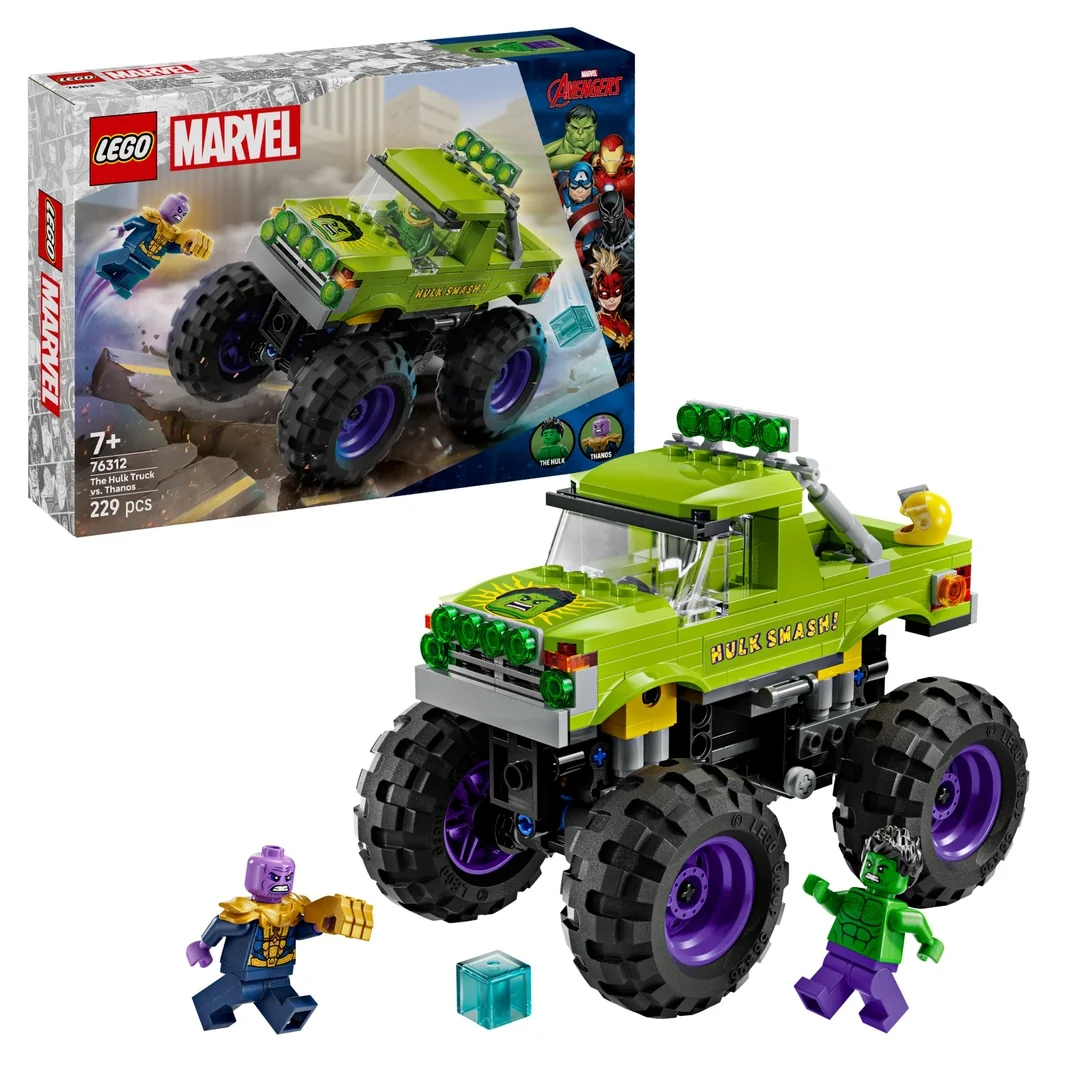 LEGO® Marvel 76312 Hulkov truck vs. Thanos