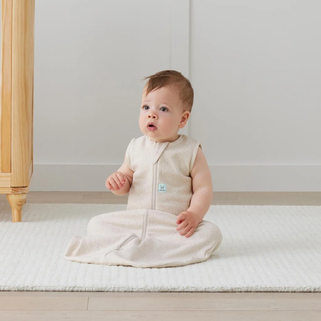 Vak na spanie organická bavlna Jersey Oatmeal Marle 8-24 m, 8-14 kg, 1 tog