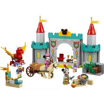 LEGO® Disney Mickey a priatelia 10780 Mickey a kamaráti – obrancovia hradu 1×1 ks, lego stavebnica