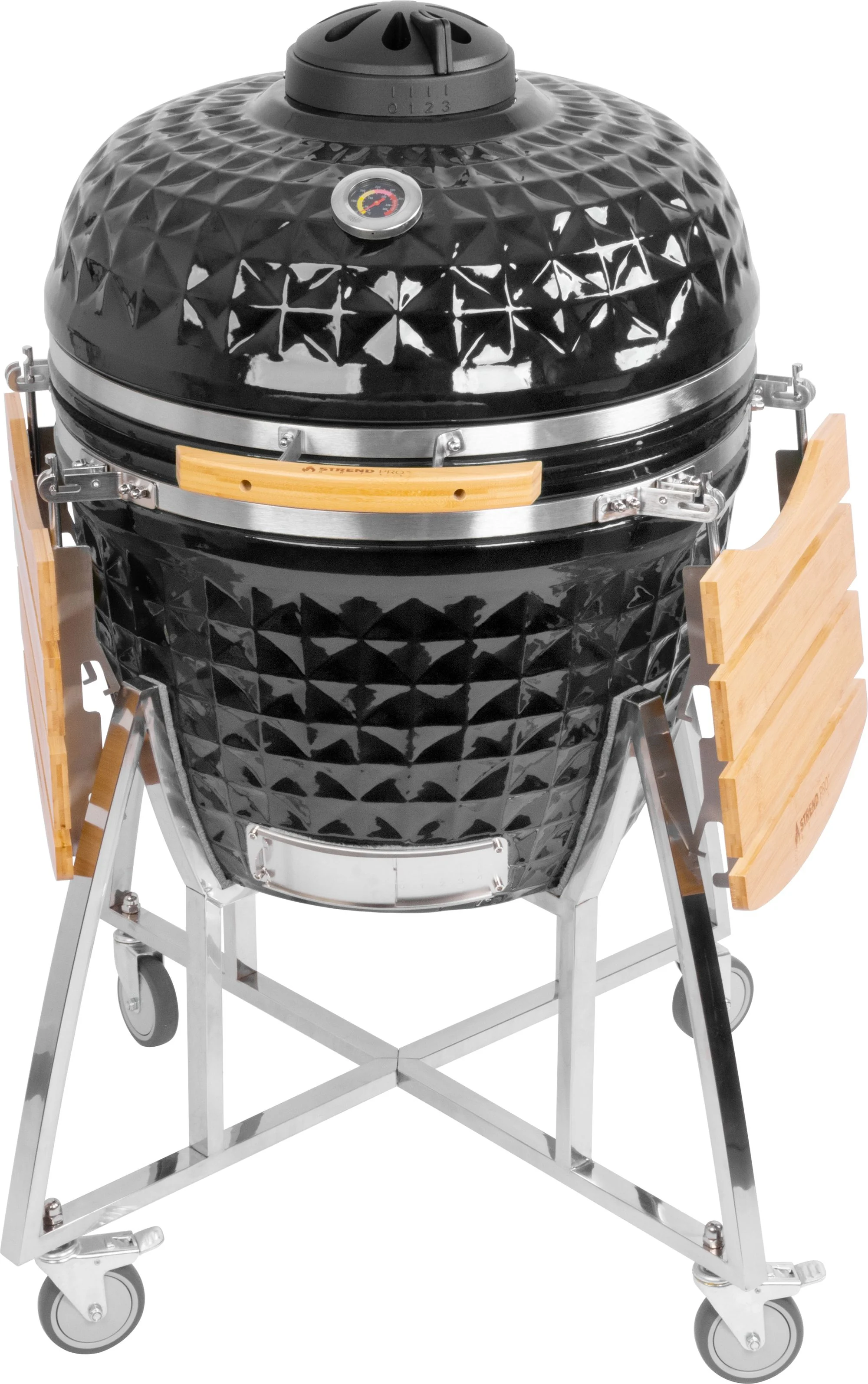 Strend Pro gril Kamado Egg 26", 1 ks Čierny