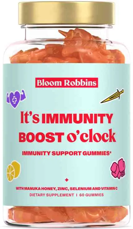 It's IMMUNITY BOOST o'clock - Immunity support gummies* 1×60 ks, výživový doplnok