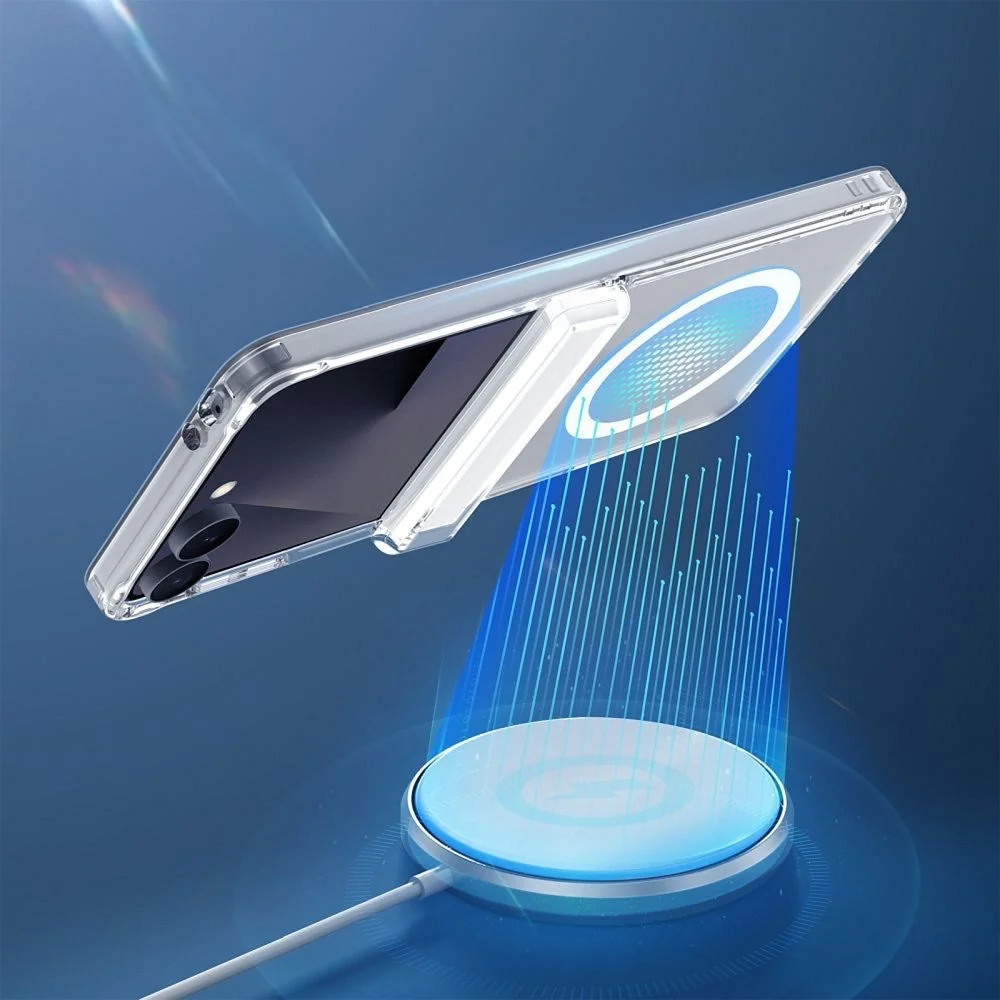 Dux Ducis Clin MagSafe kryt na Samsung Galaxy Z Flip 8, priesvitný
