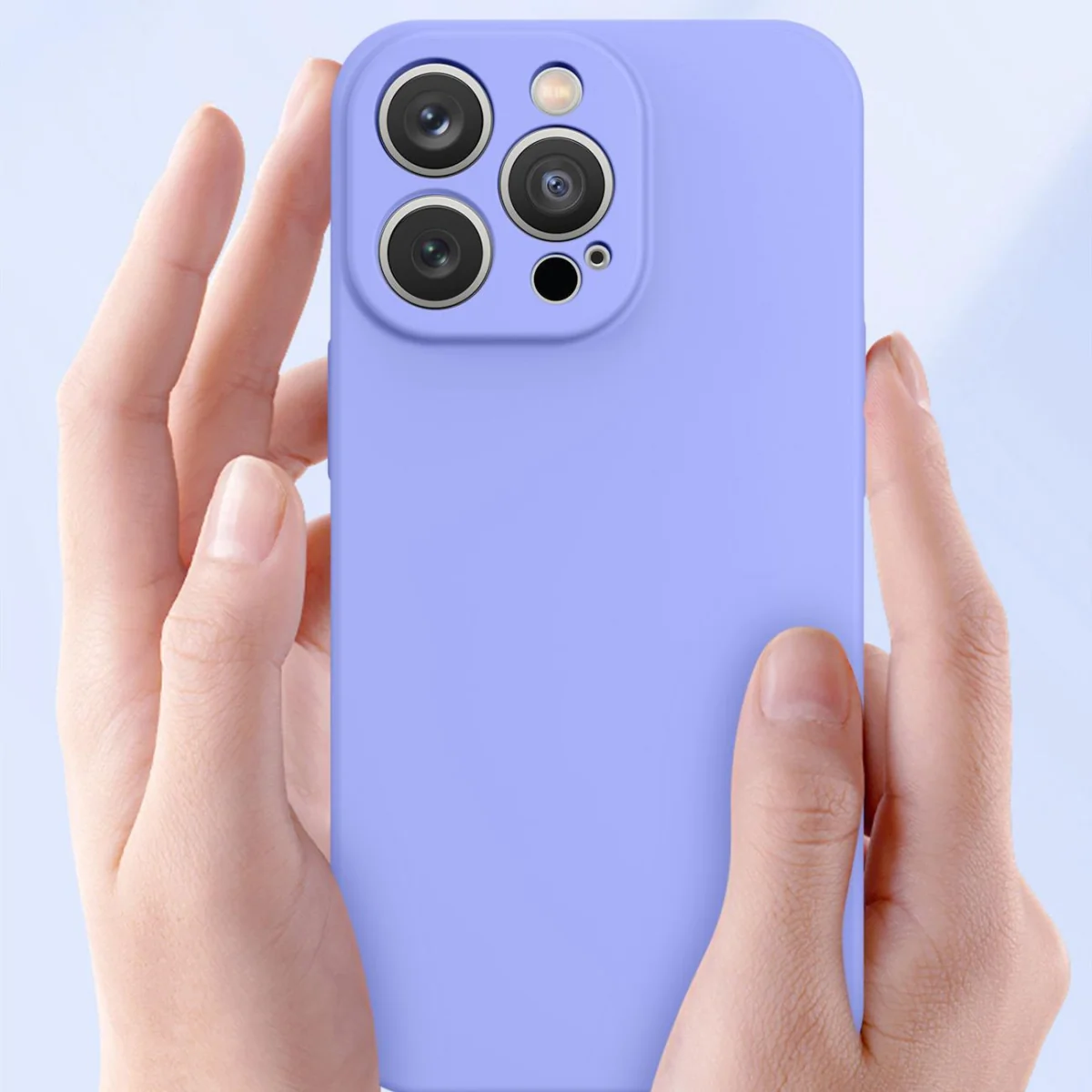 MG Silicone kryt na Samsung Galaxy A54 5G, svetlomodrý