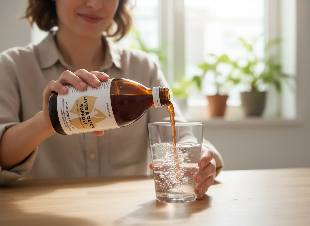 For Long Life KOMBUCHA EXTRACT koncentrovaný extrakt z kombuchy Koncentrovaný extrakt z kombuchy 50:1