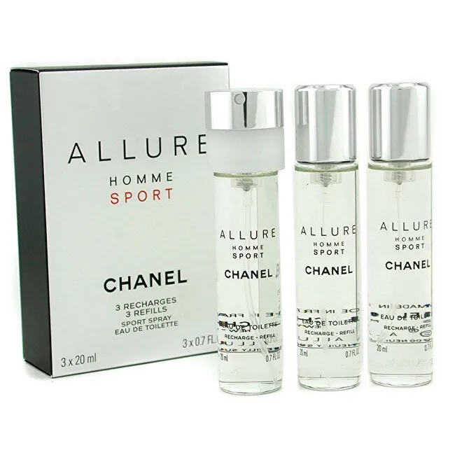 Chanel Allure Homme Sport Edt Napln 3x20ml 60ml
