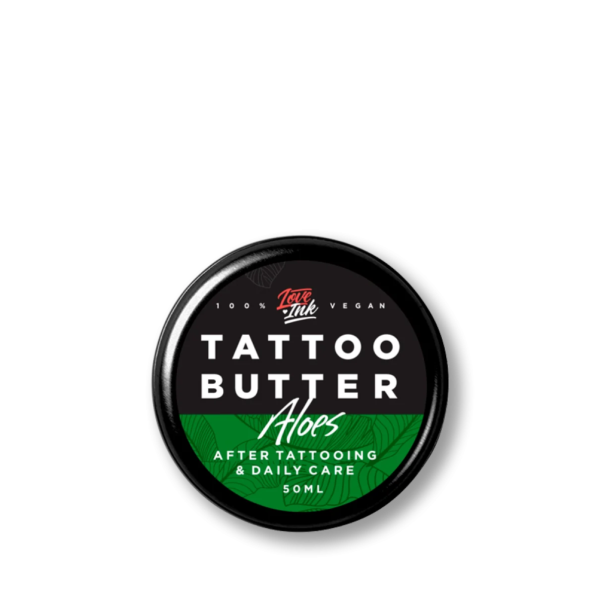 LoveInk Tattoo Butter Aloes na starostlivost' o tetovanie Travel size 50ml