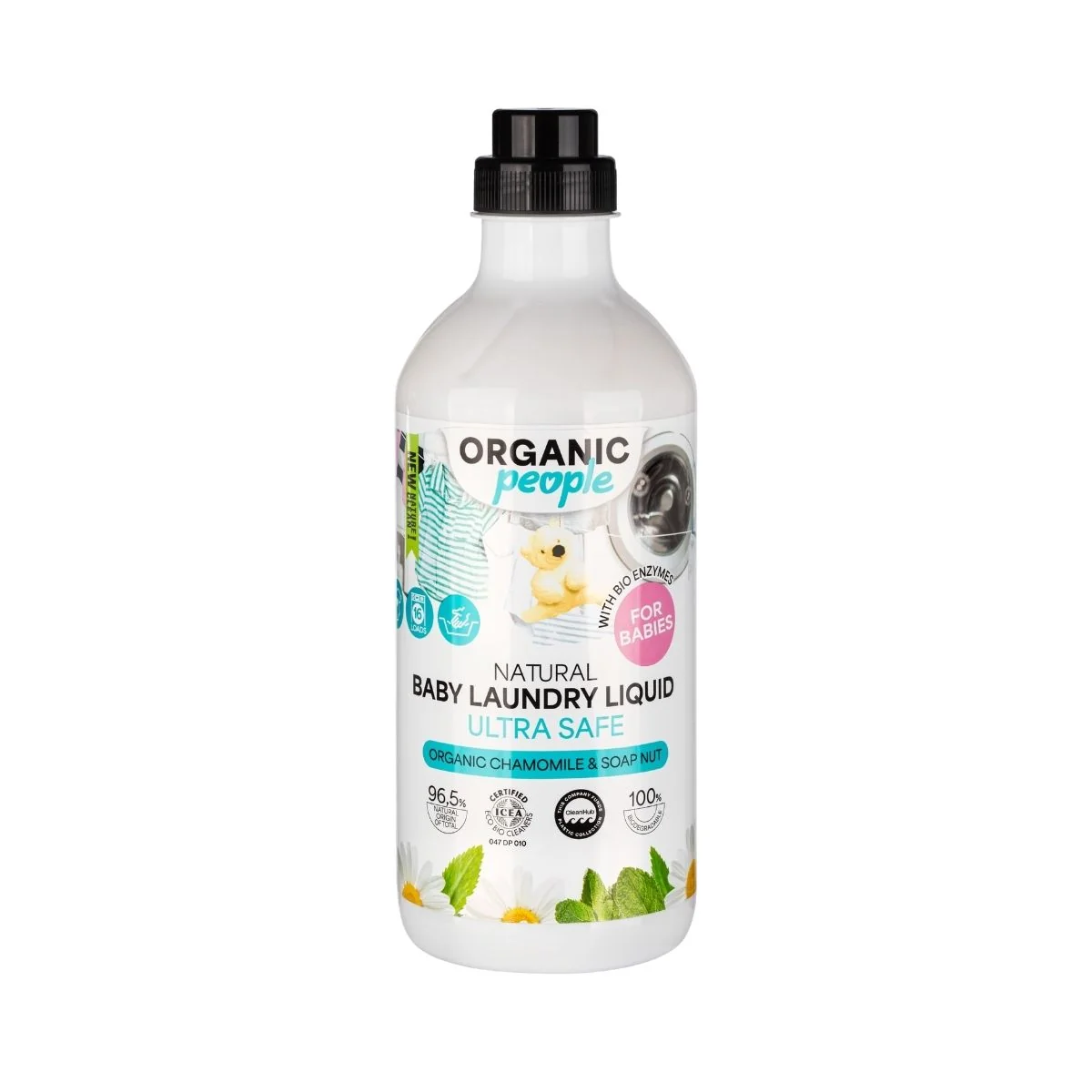 Prírodný prací gél pre deti - 1000 ml - Organic People