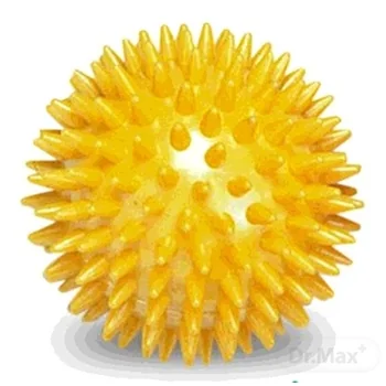 GYMY MASÁŽNA LOPTIČKA - ježko 8 cm 1×1 ks, masážny ježko, priemer 8 cm