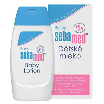 SEBAMED Detské mlieko 1×200 ml, suchá, citlivá a podráždená detská pokožka