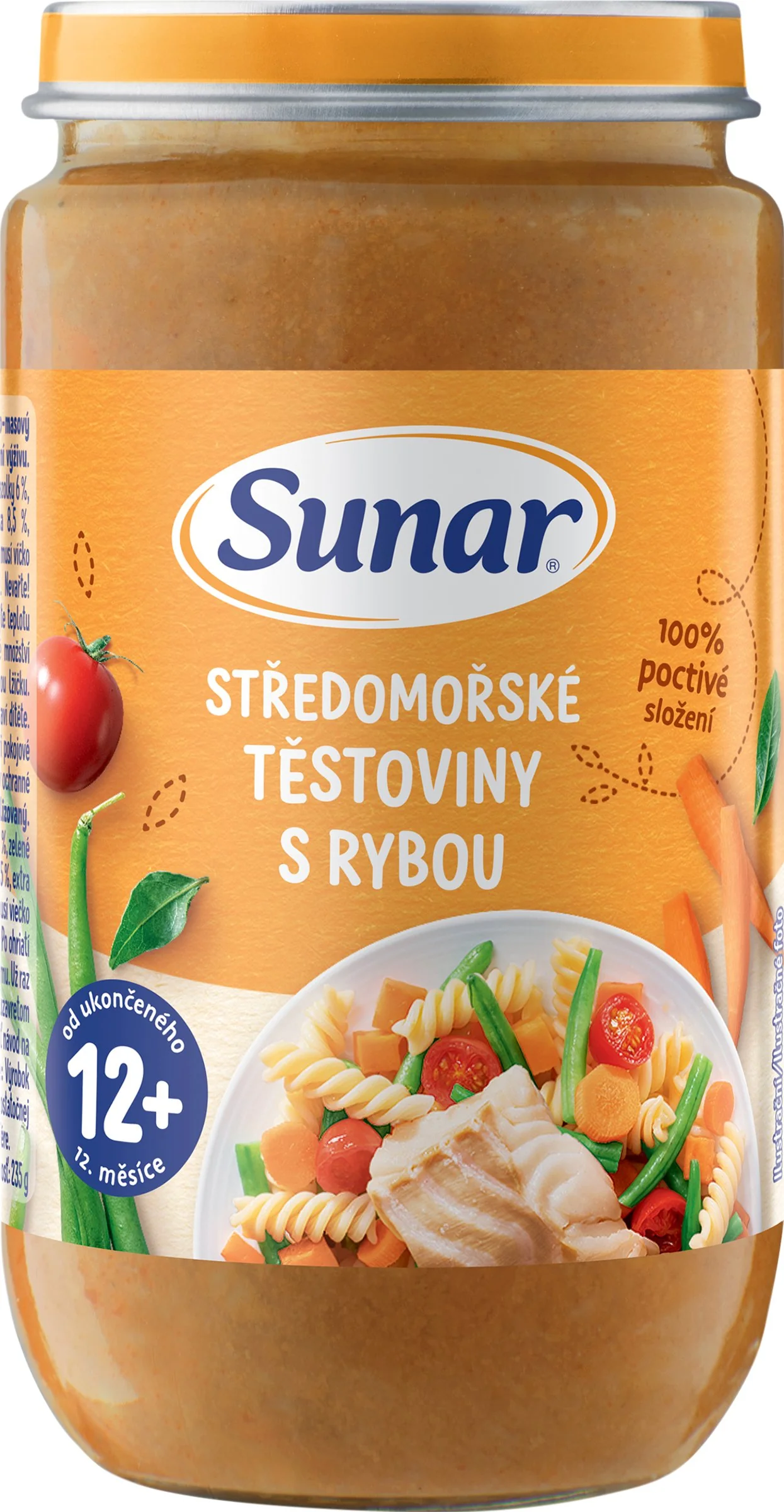 Sunar stredomorské cestoviny s rybou 235 g
