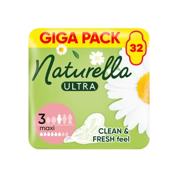 Naturella Ultra Maxi vložky s krídelkami 32ks, veľkosť 3 32 ks