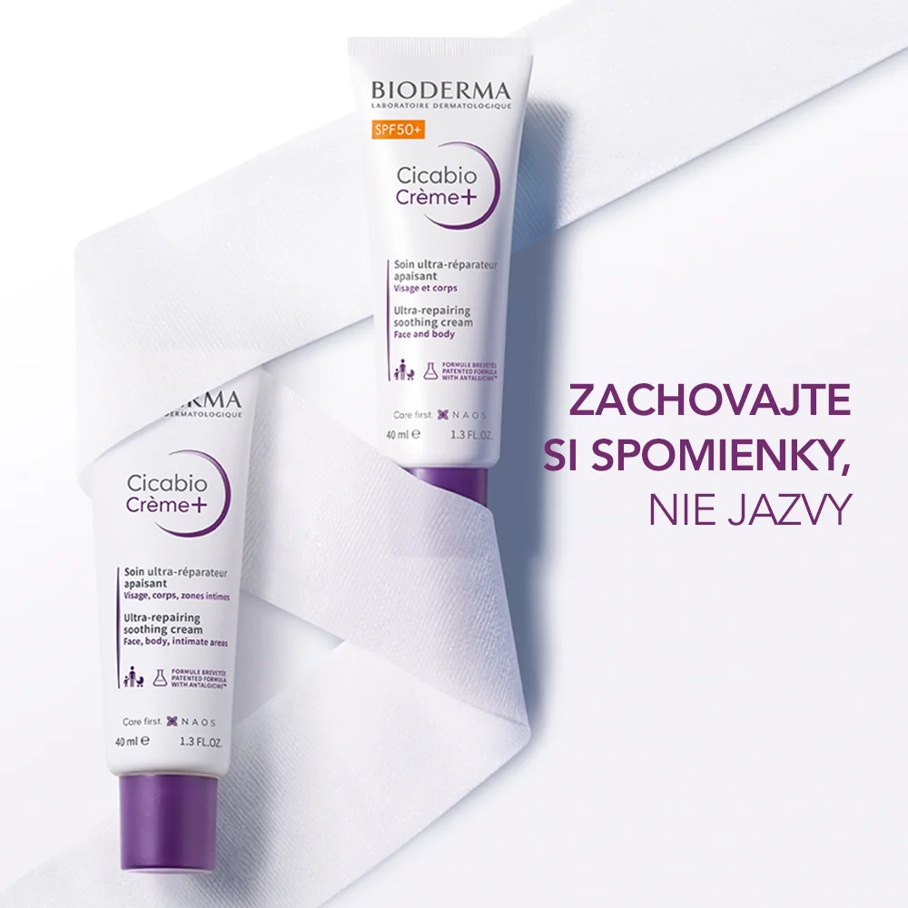 BIOD CICABIO KREM+ 40ML 1×40 ml, upokojujúci krém