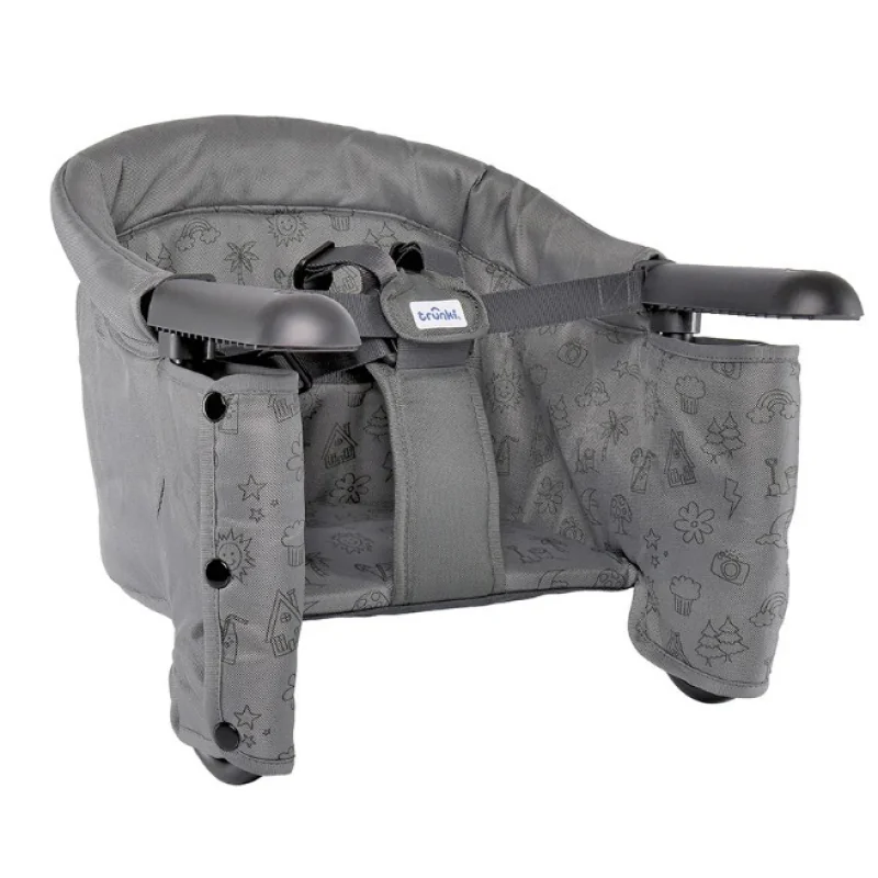 Trunki - Clamp & Dine závesná stolička na stôl Šedá