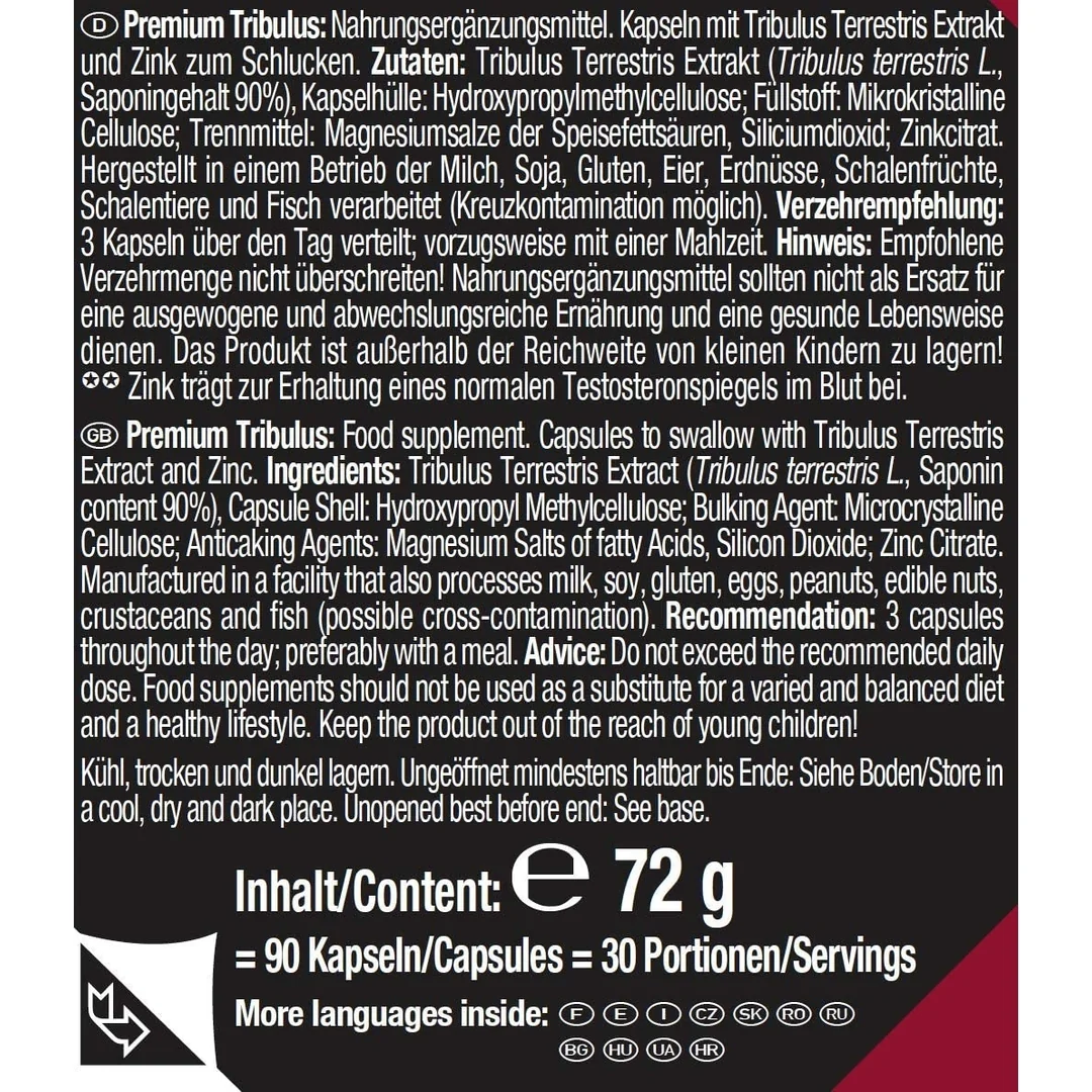 Weider Premium Tribulus 90 kapsúl