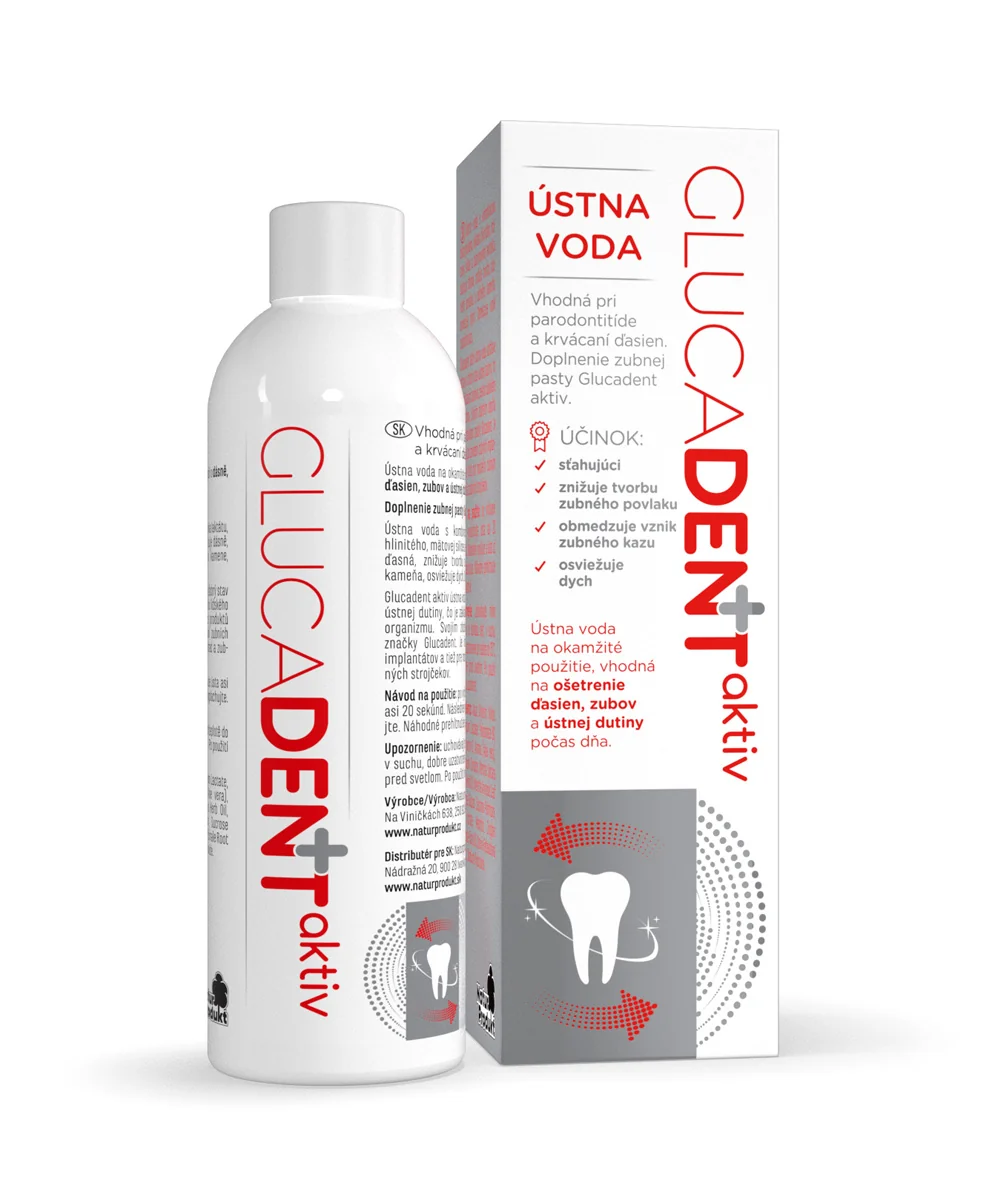 GLUCADENT ústna voda 1×200 ml, ústna voda