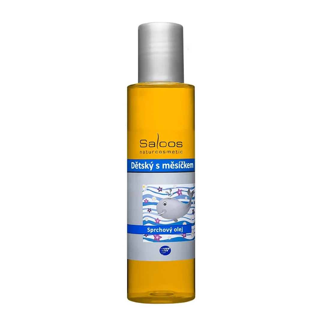 Saloos Detský sprchový olej s nechtíkom 1×125 ml, olej