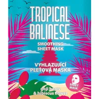Dermacol Tropical Balinese vyhladzujúca textilná maska