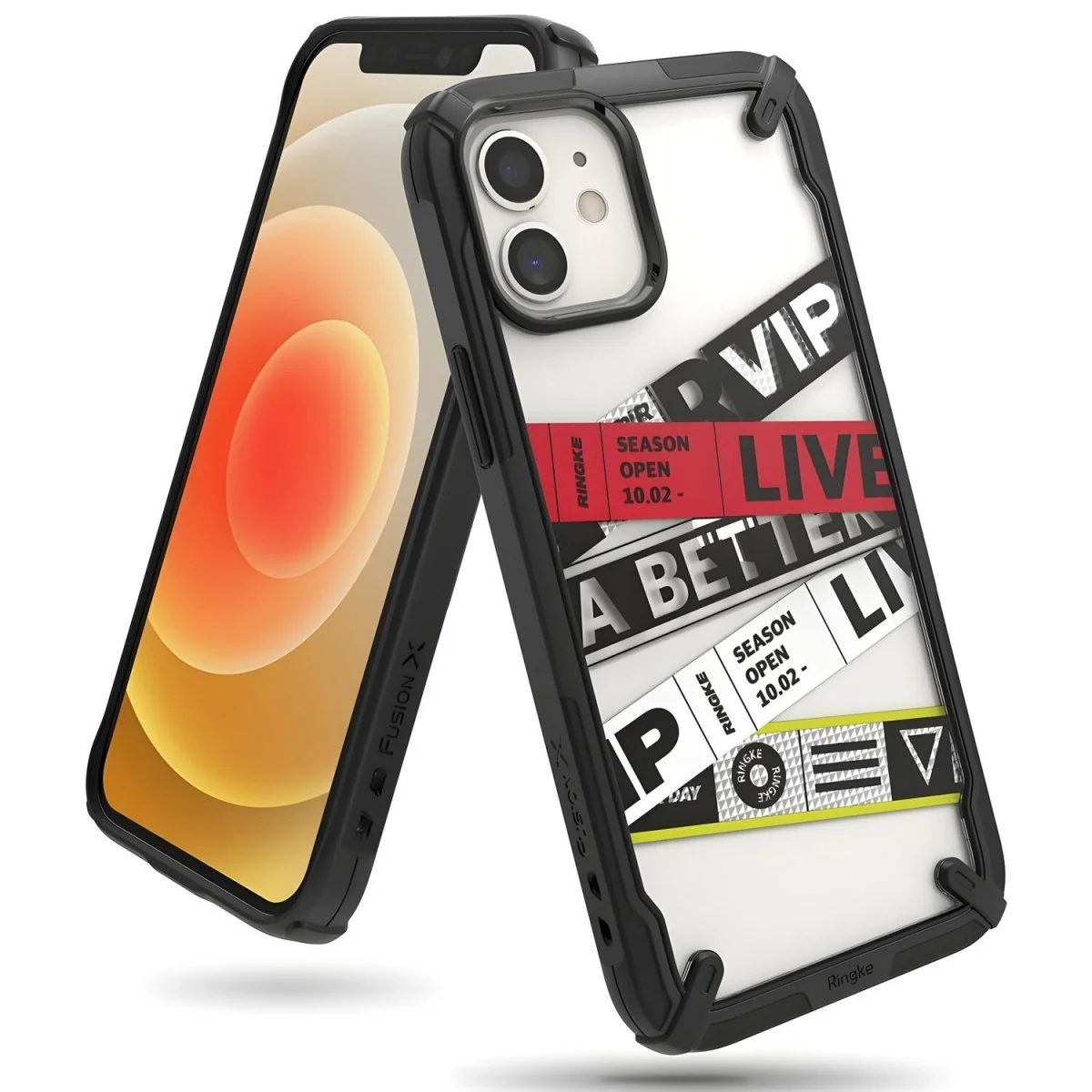 Fusion X puzdro pre iPhone 12 Mini - Čierna