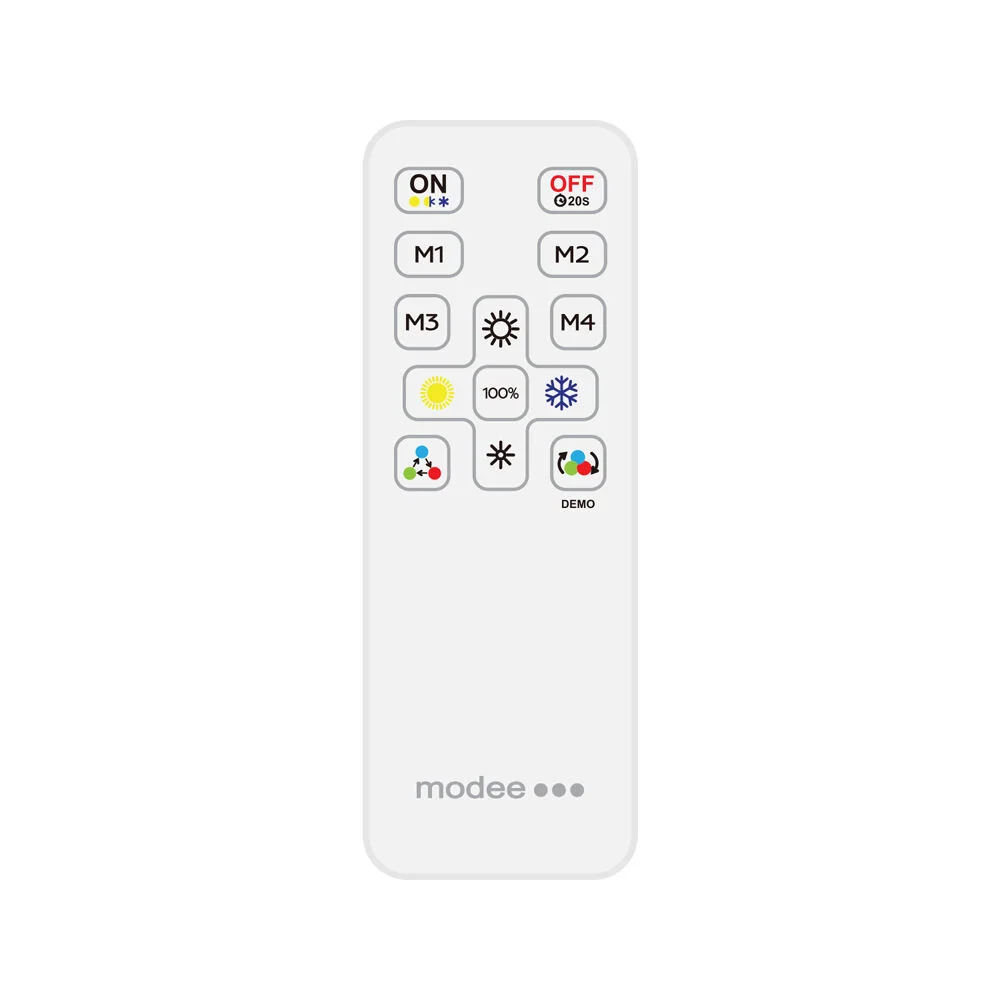 Modee LED stropné svietidlo CLE2BK 32+8W 3CCT+RGB 2600lumen