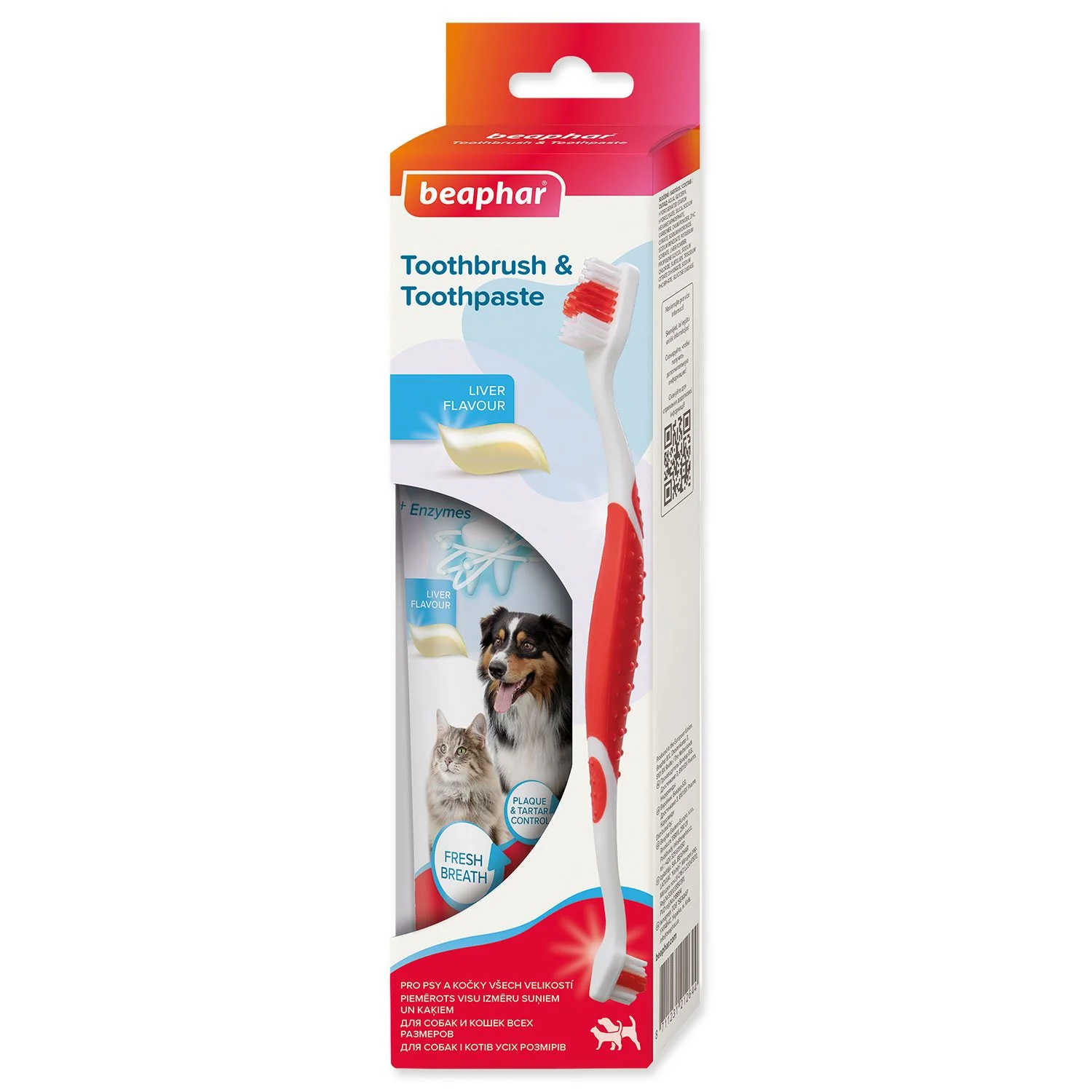Pasta zubná s kefkou kombipack