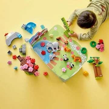 LEGO® DUPLO® 10974 Divoké zvieratá Ázia 1×1 ks, lego stavebnica
