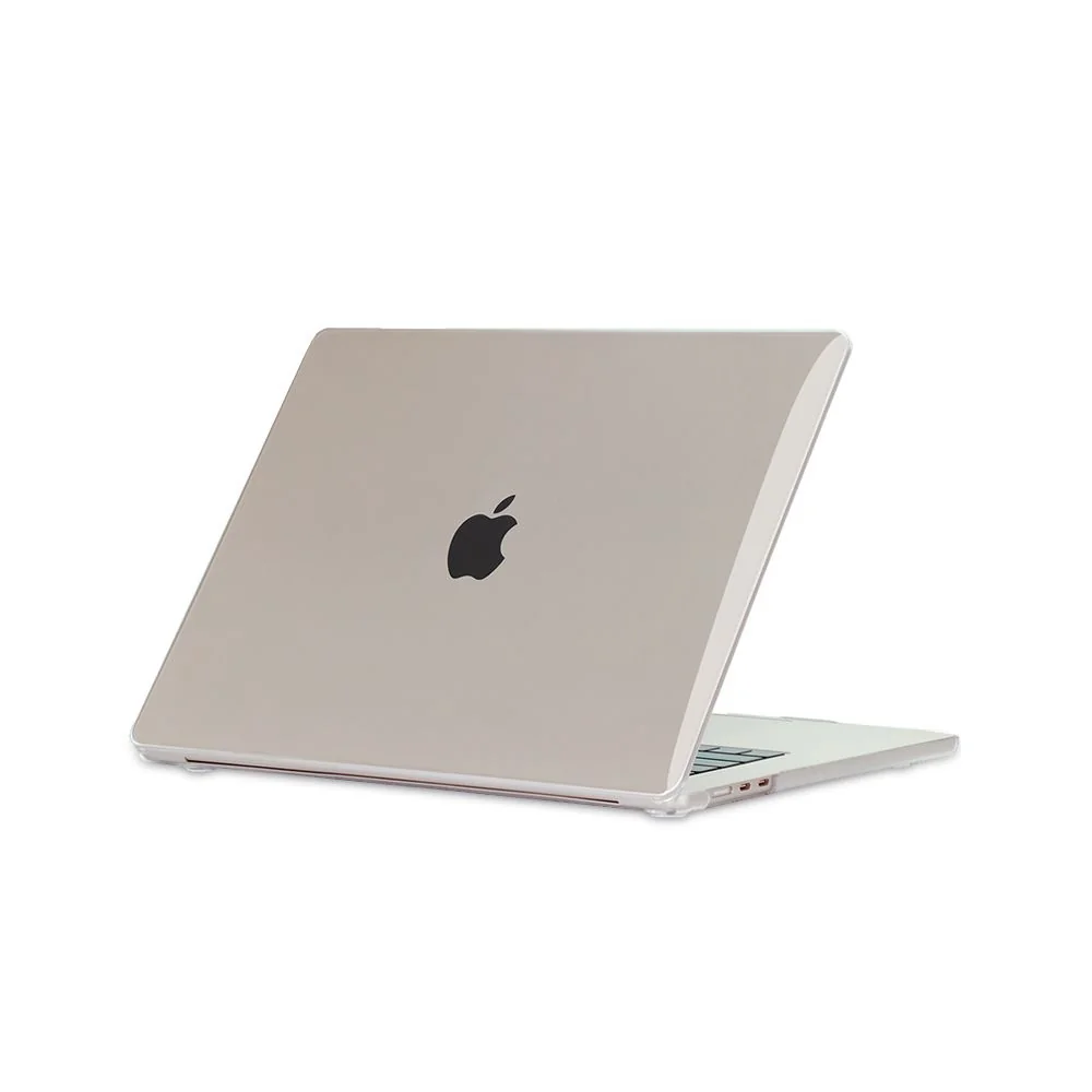 Tech-Protect Smartshell kryt na Macbook Air 15'' M2 – M5 2023-2026, priesvitný iesvitný