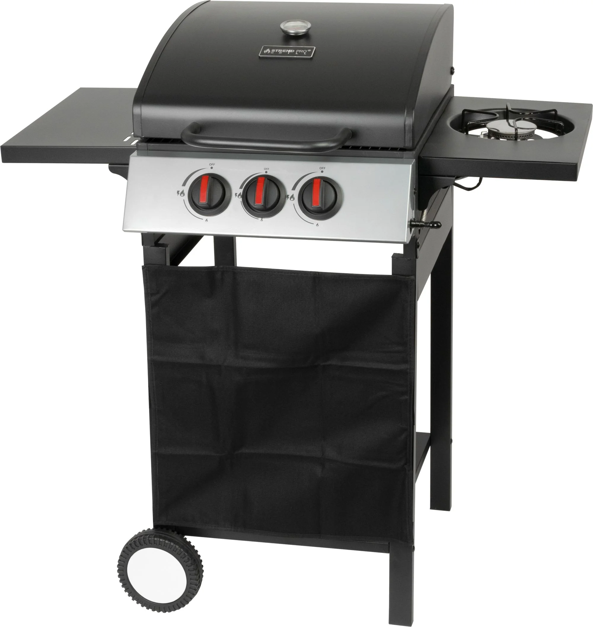 Strend Pro plynový gril Valencia, 1 ks BBQ, 2+1 horáky
