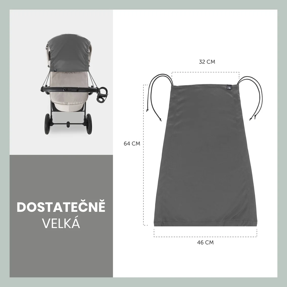 Hauck Sunshade univerzálna slnečná clona na kočík UV 50+