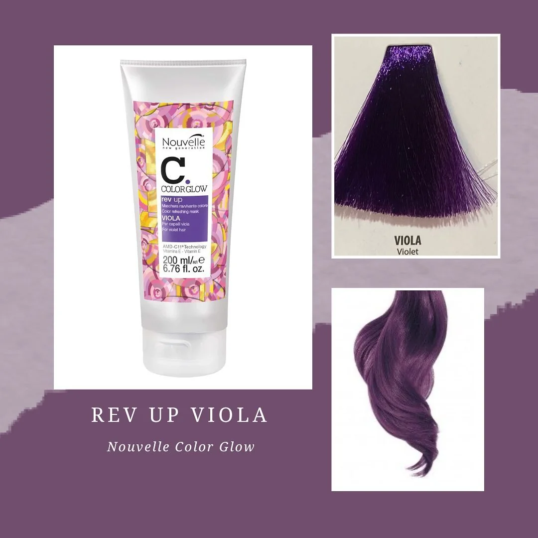NOUVELLE Farebná maska REV UP VIOLA - Fialová