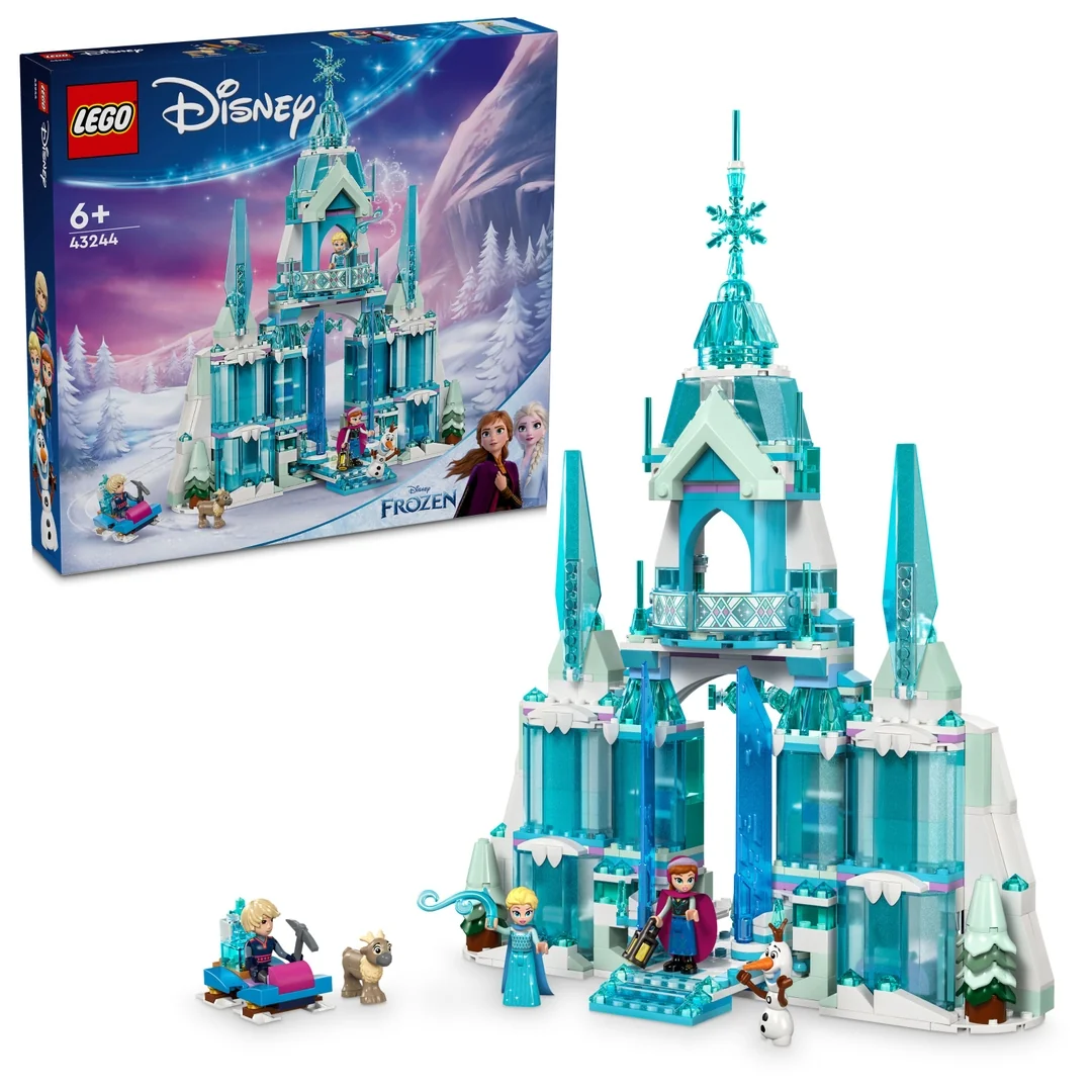 LEGO® Disney™ 43244 Elsa a jej ľadový palác